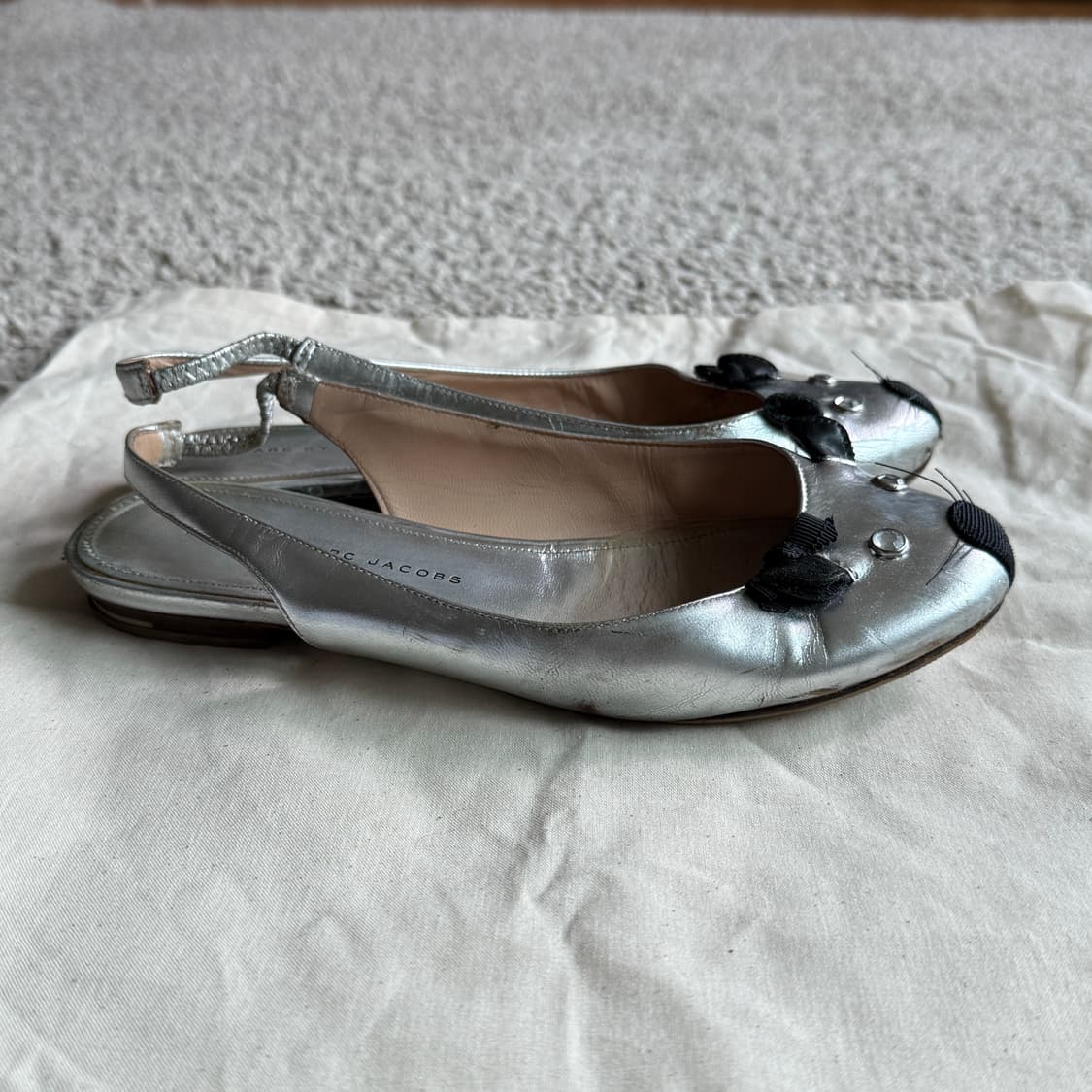 마크제이콥스 마우스 플랫 슬링백 샌들 상품이미지4