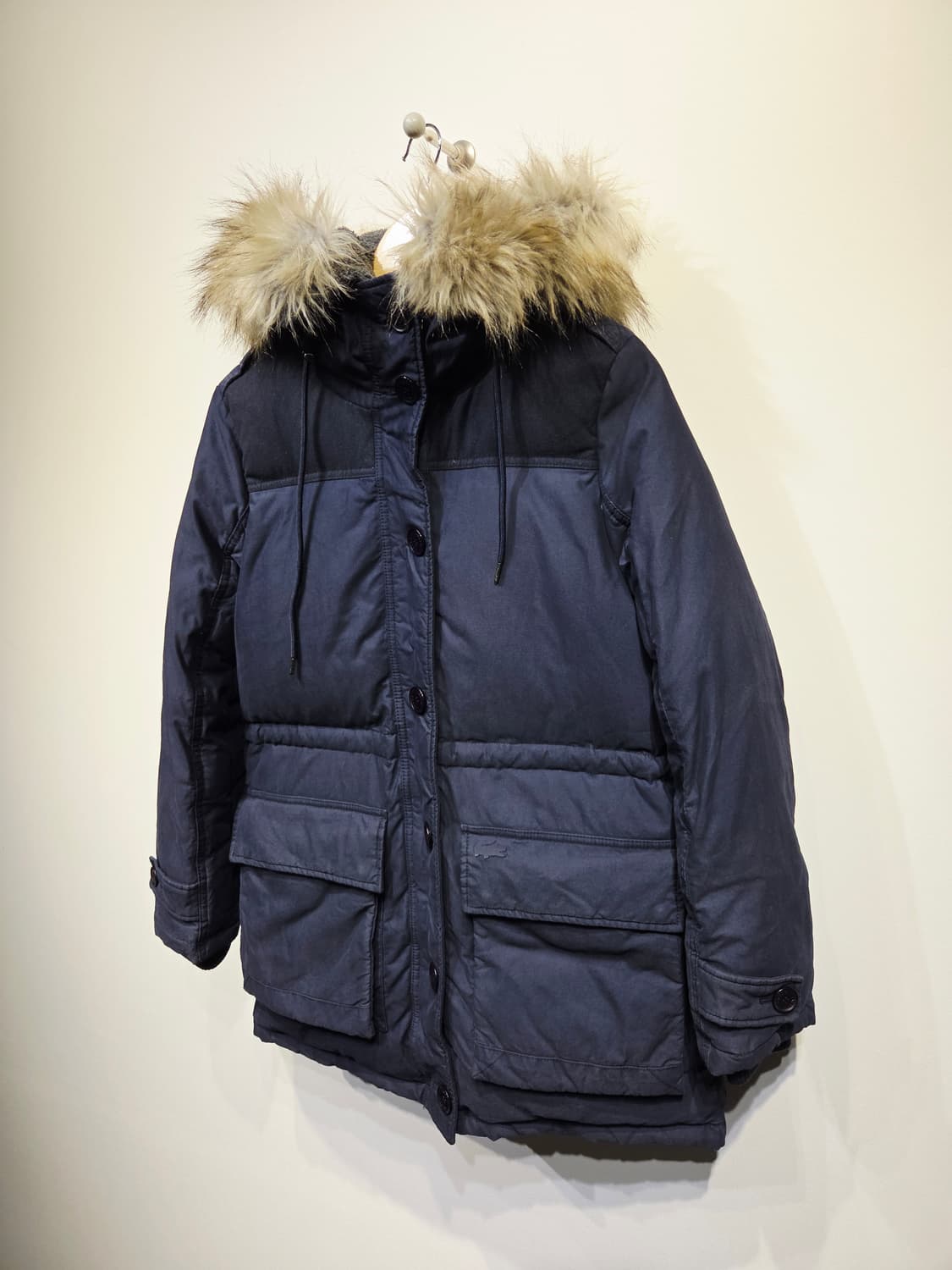 라코스테 네이비 덕다운 파카 패딩_95 상품이미지3