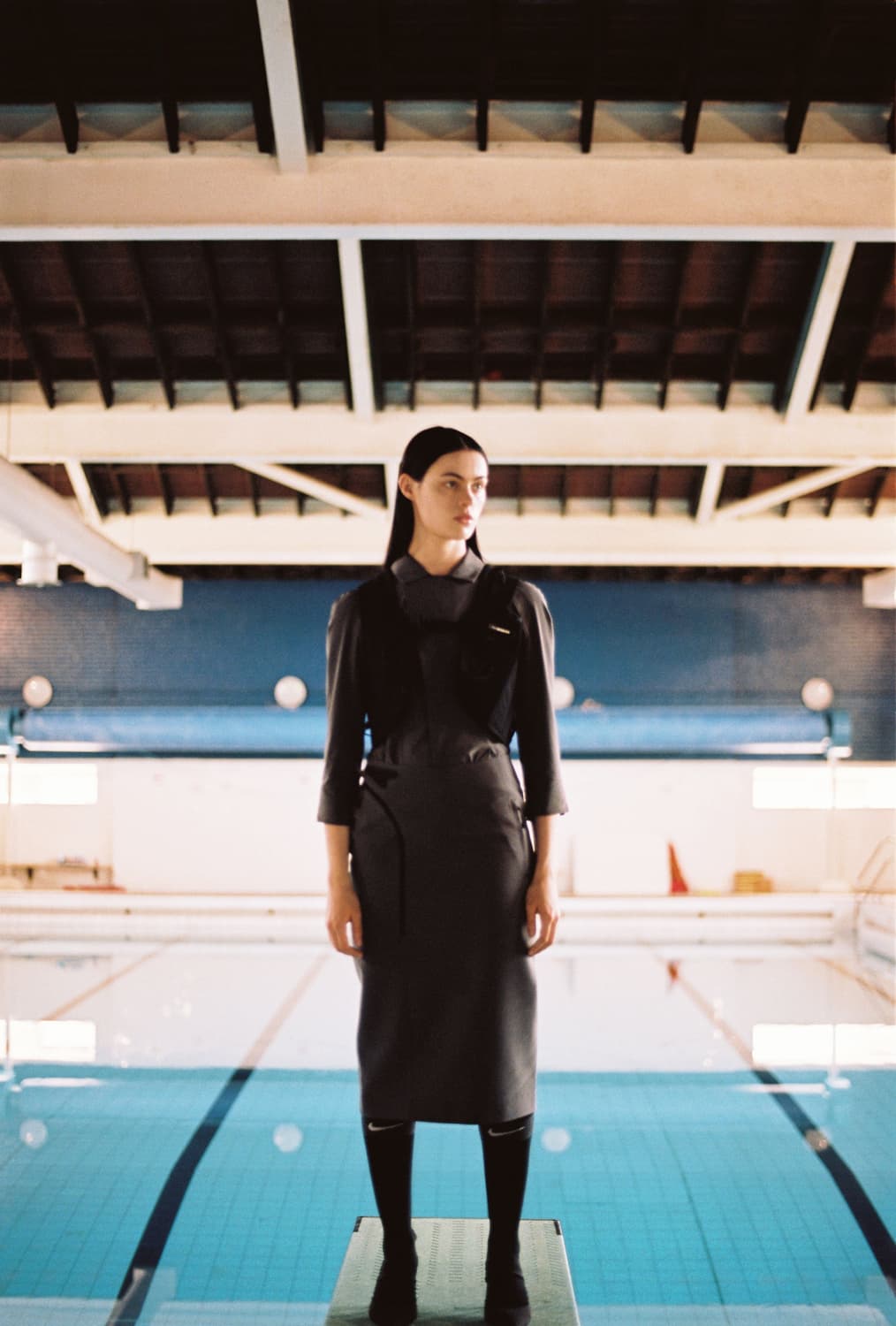 혜인서 펜슬 스커트 그레이 상품이미지5