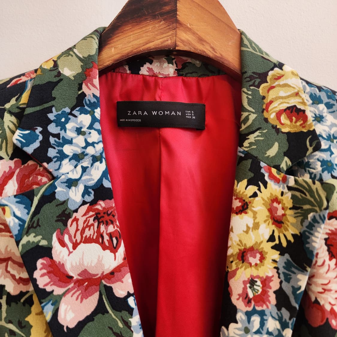 자라 플라워 패턴 자켓 상품이미지3