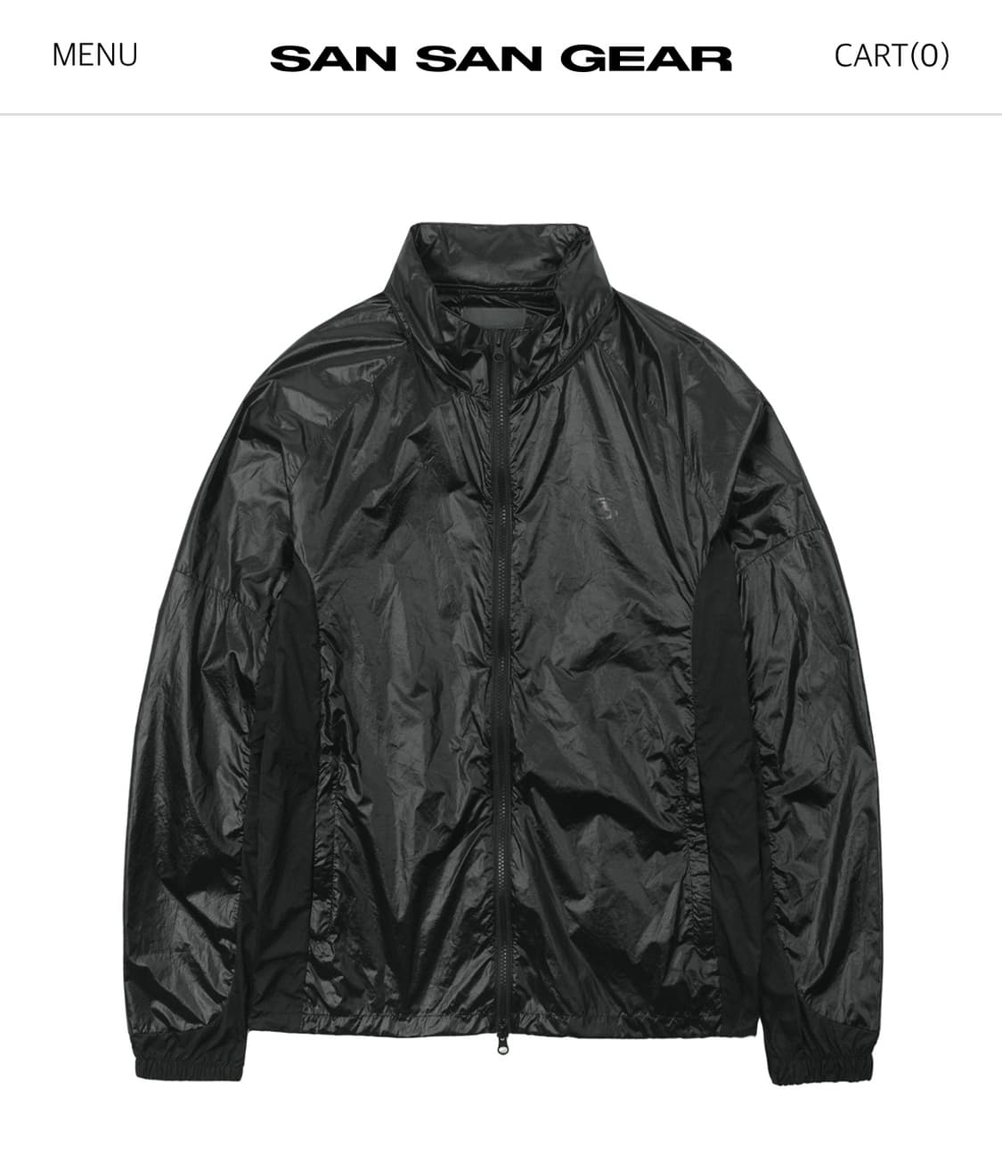 산산기어 LUSTER JACKET Black 2 상품이미지1