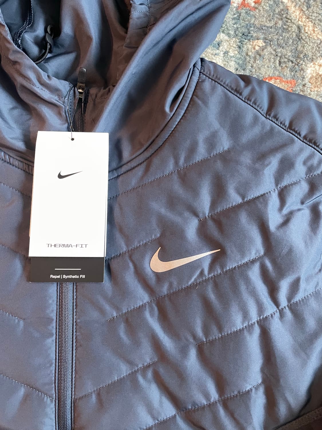 나이키 써마 핏 리펠 남성 에어로레이어 재킷 패딩(새제품.L) 상품이미지2