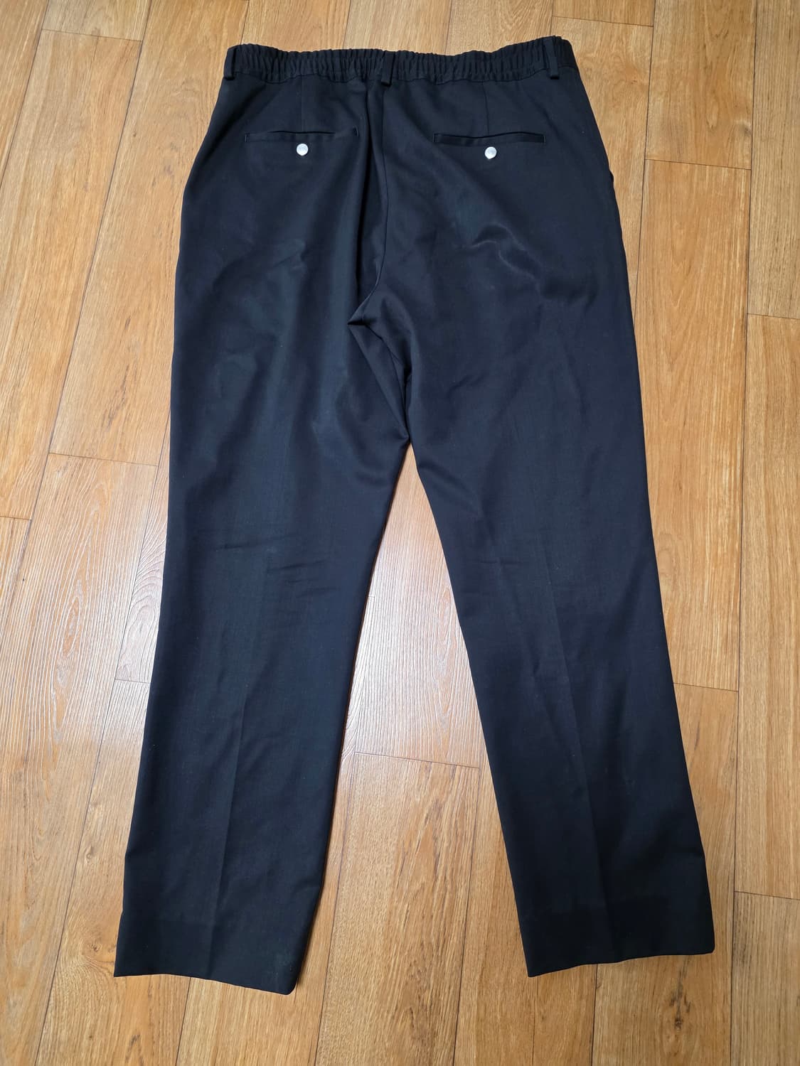 겐조 울 블랙 슬랙스 상품이미지2