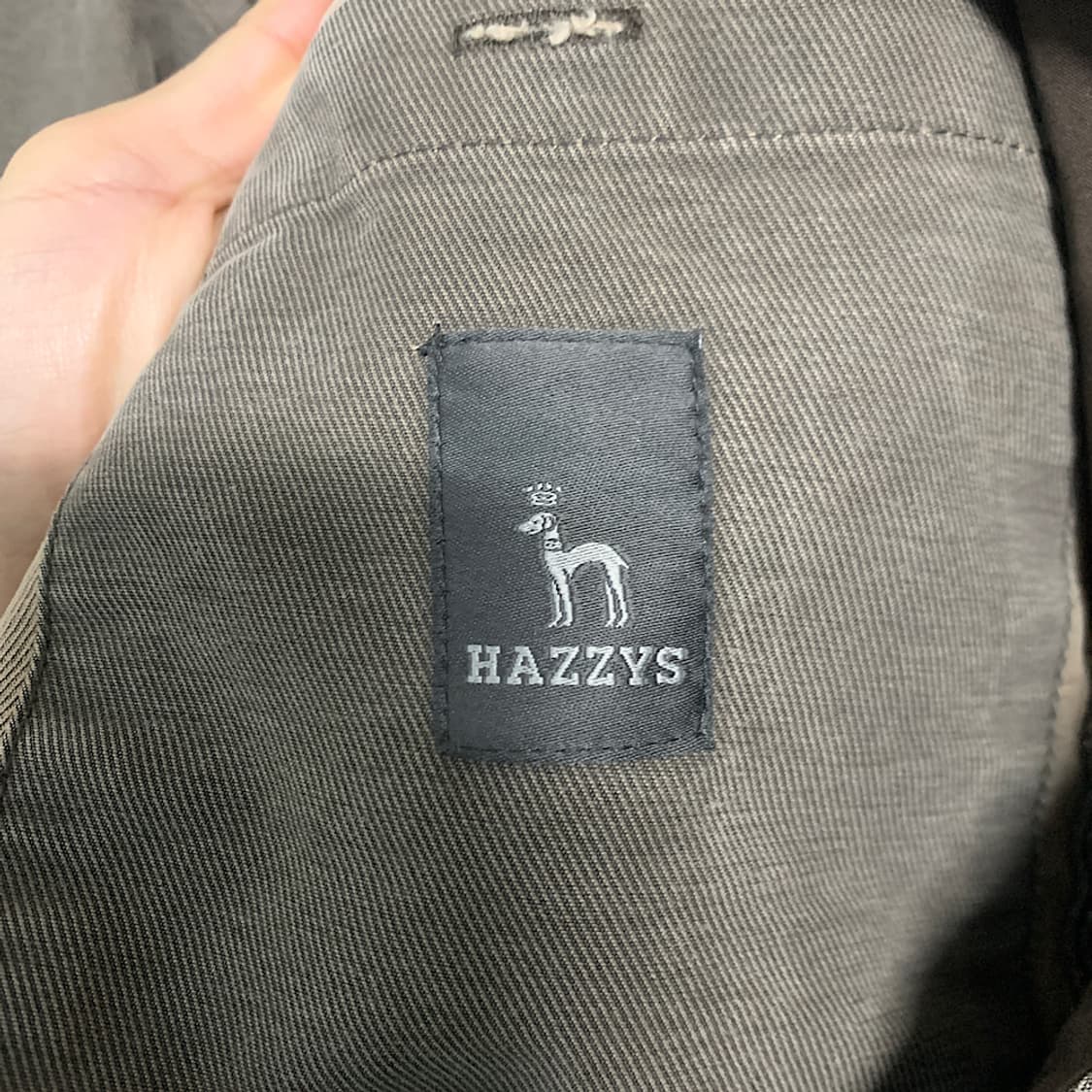 헤지스 코튼 블루종 자켓 100 상품이미지4