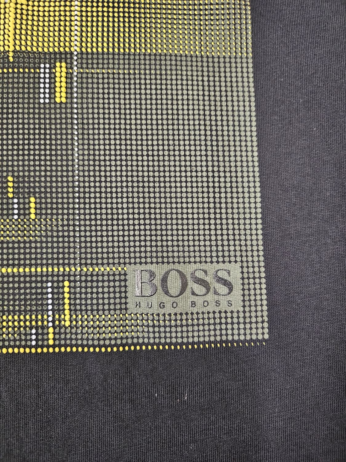 휴고보스 그래픽 반팔 티 블랙 상품이미지4