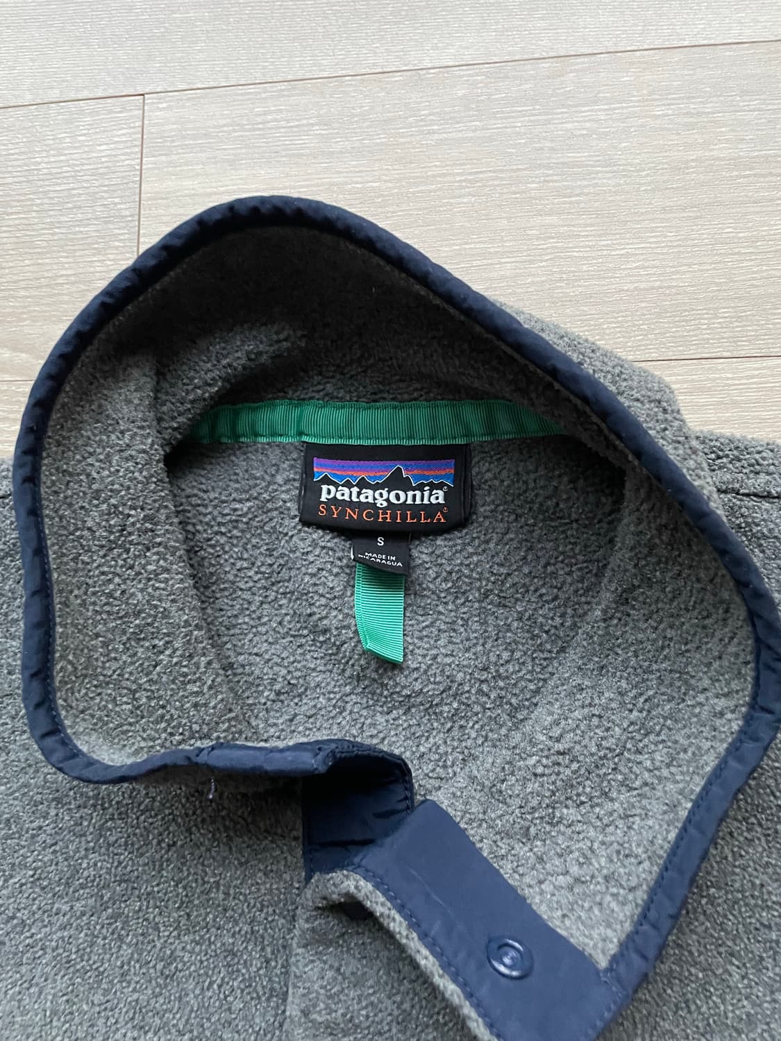 파타고니아 신칠라 니켈 네이비 그레이 플리스 patagonia 상품이미지4