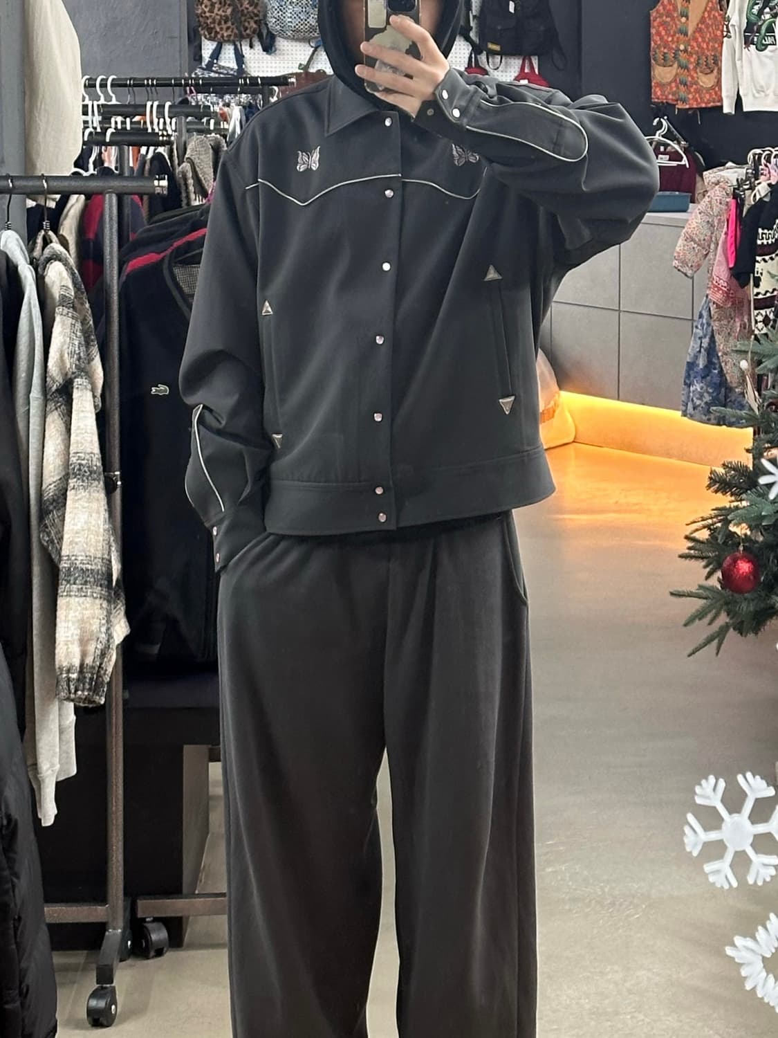 니들스 웨스턴 카우보이 파이핑 자켓  상품이미지2