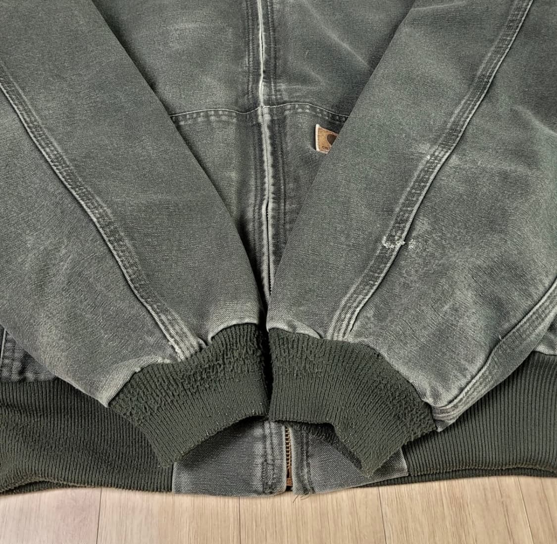 칼하트 J25 덕 액티브 자켓 모스그린 상품이미지4