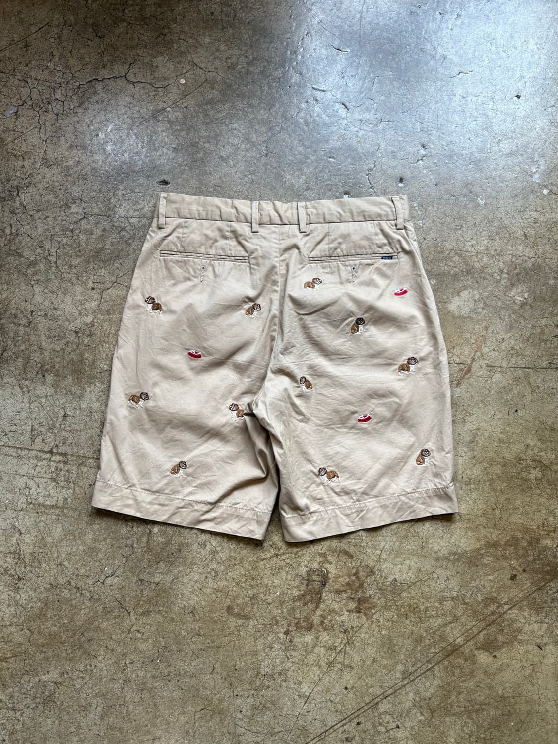 폴로 불독 자수 클래식 치노 쇼츠 상품이미지6