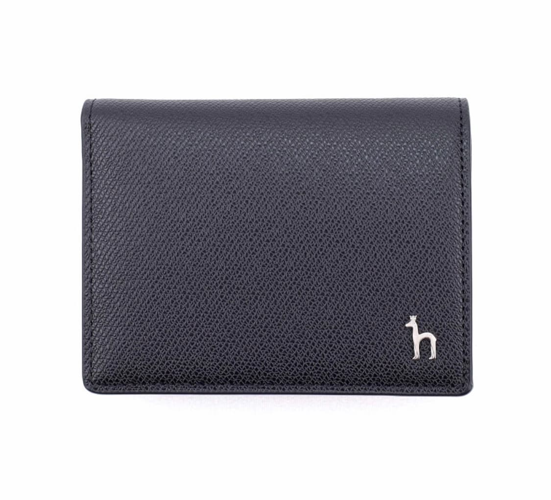 헤지스 소가죽 슬림 명함지갑 카드지갑 블랙 상품이미지1