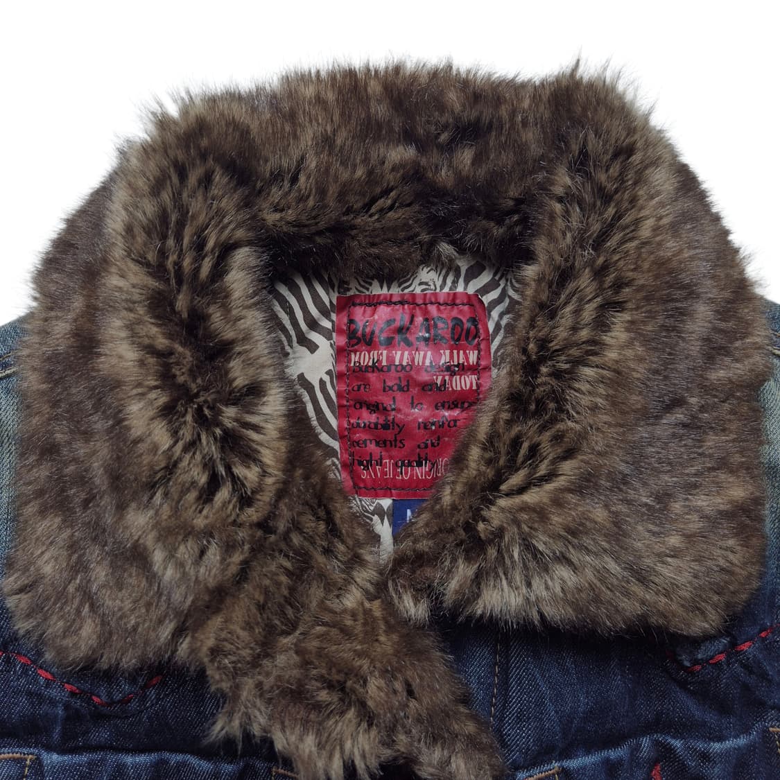 [M] 버커루 웨스턴 퍼 데님자켓 상품이미지5