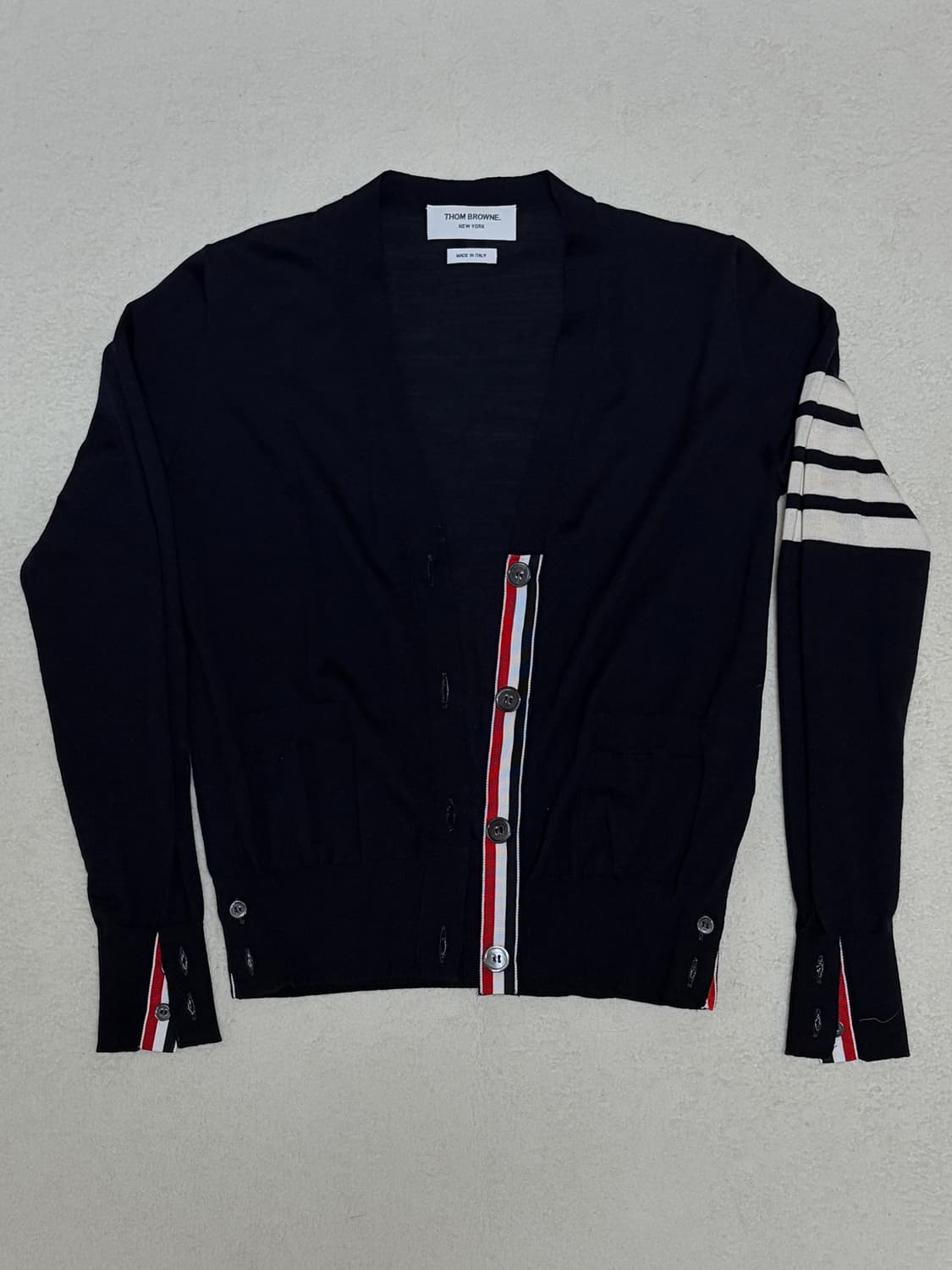 (최상,매장판) 톰브라운 여성 메리노울 가디건 38 톰브라운 가디건 38 상품이미지1