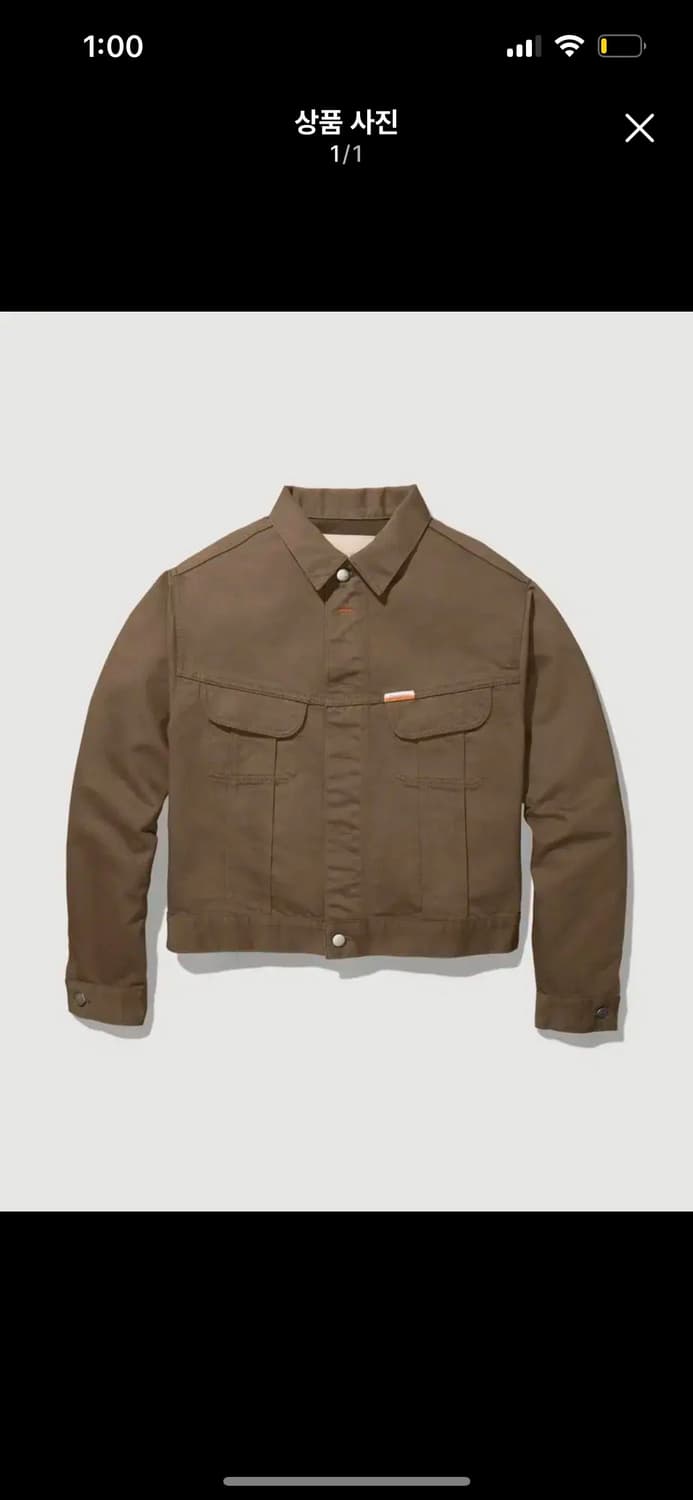 캘빈클라인×헤론프레스톤 자켓 브라운 s 상품이미지2