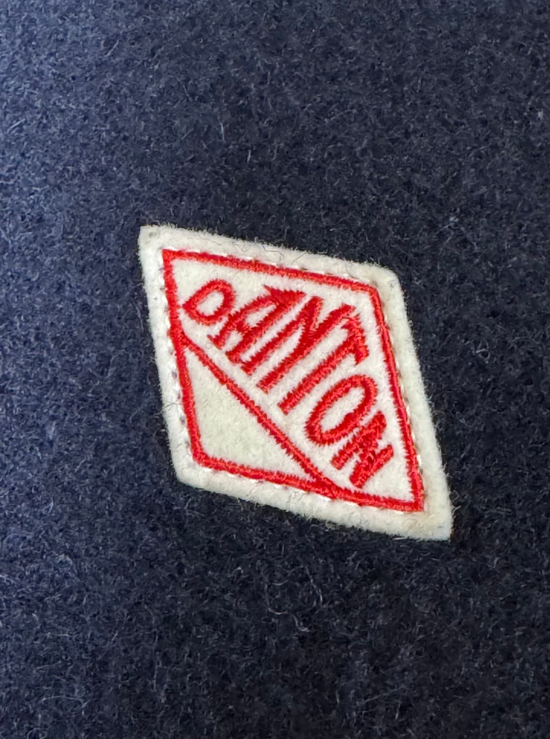 단톤 노카라 울자켓 네이비 상품이미지6