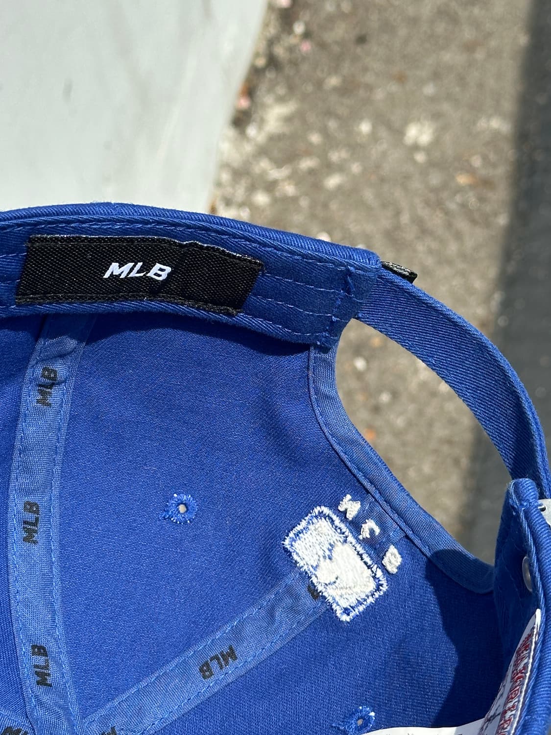 [F] MLB 엠엘비 LA다저스 블루 볼캡 모자 상품이미지6