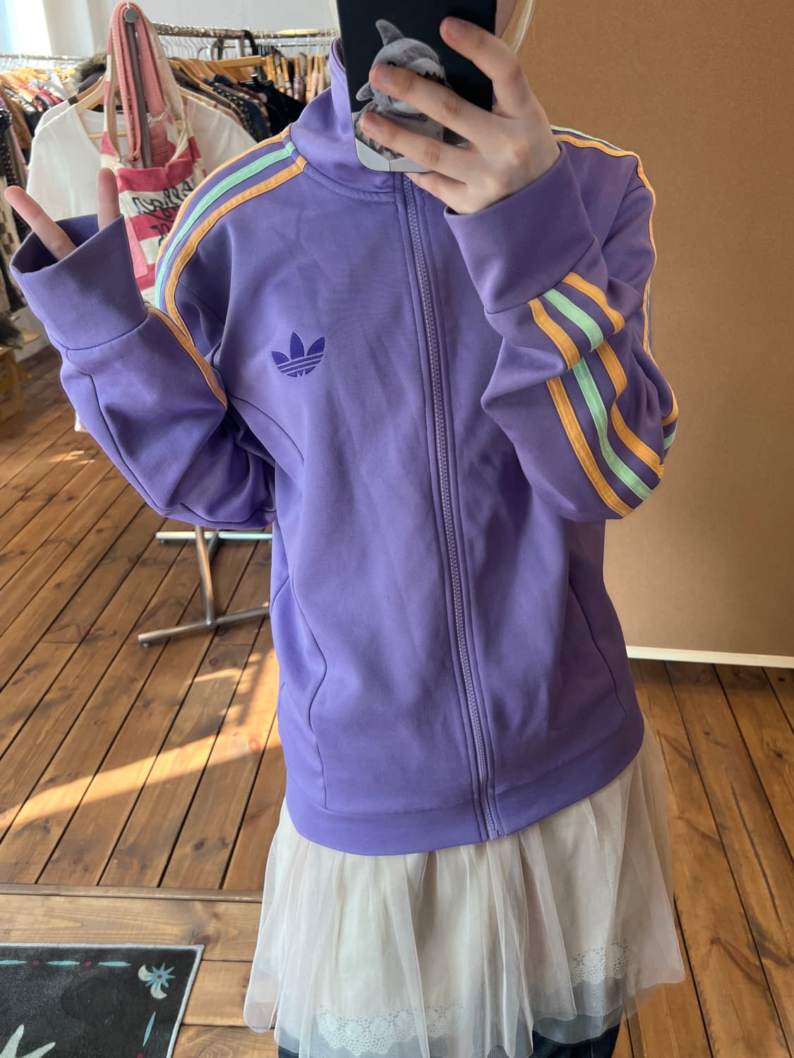 아디다스 파이어버드 연보라 져지 상품이미지4