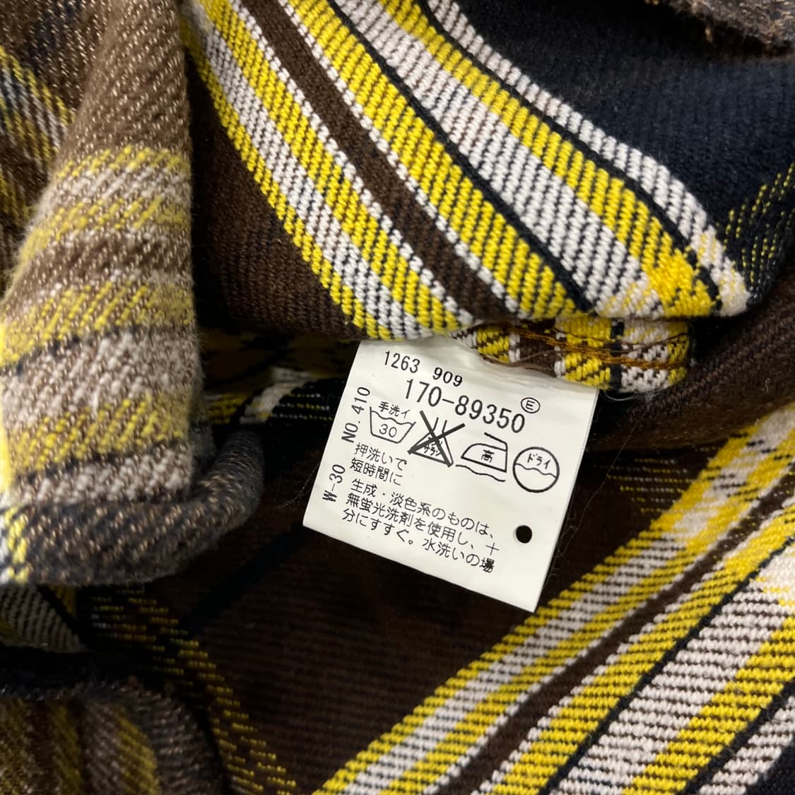 2 타케오 키쿠치 TK 체크 셔츠 상품이미지5