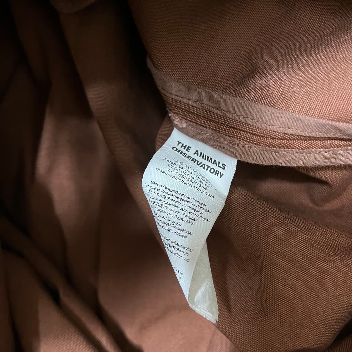 더애니멀스옵저버토리 로고 싱글 트렌치 코트 14 상품이미지6