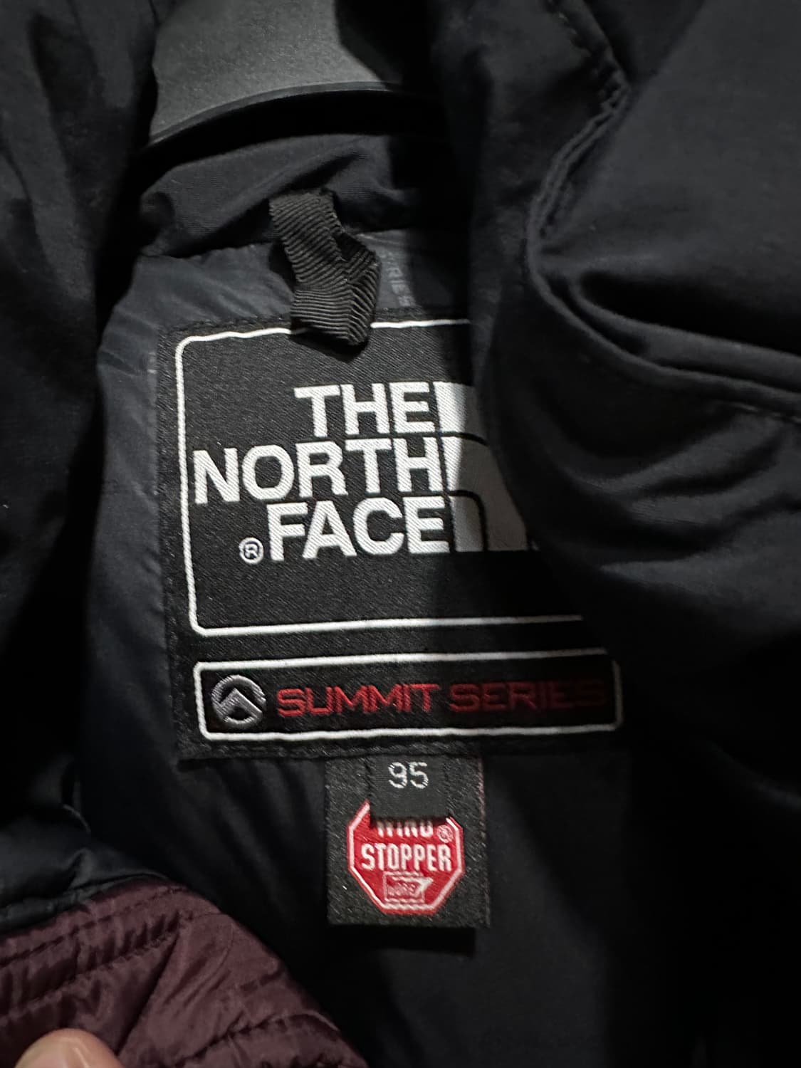 노스페이스700 드롭패딩 버건디95 상품이미지4