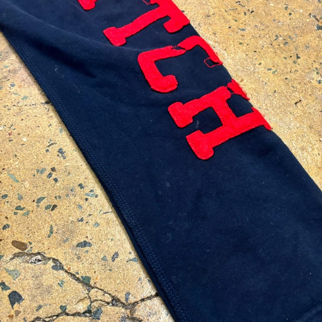 [정품/S] 아베크롬비 네이비 로고 트레이닝 바지  상품이미지7