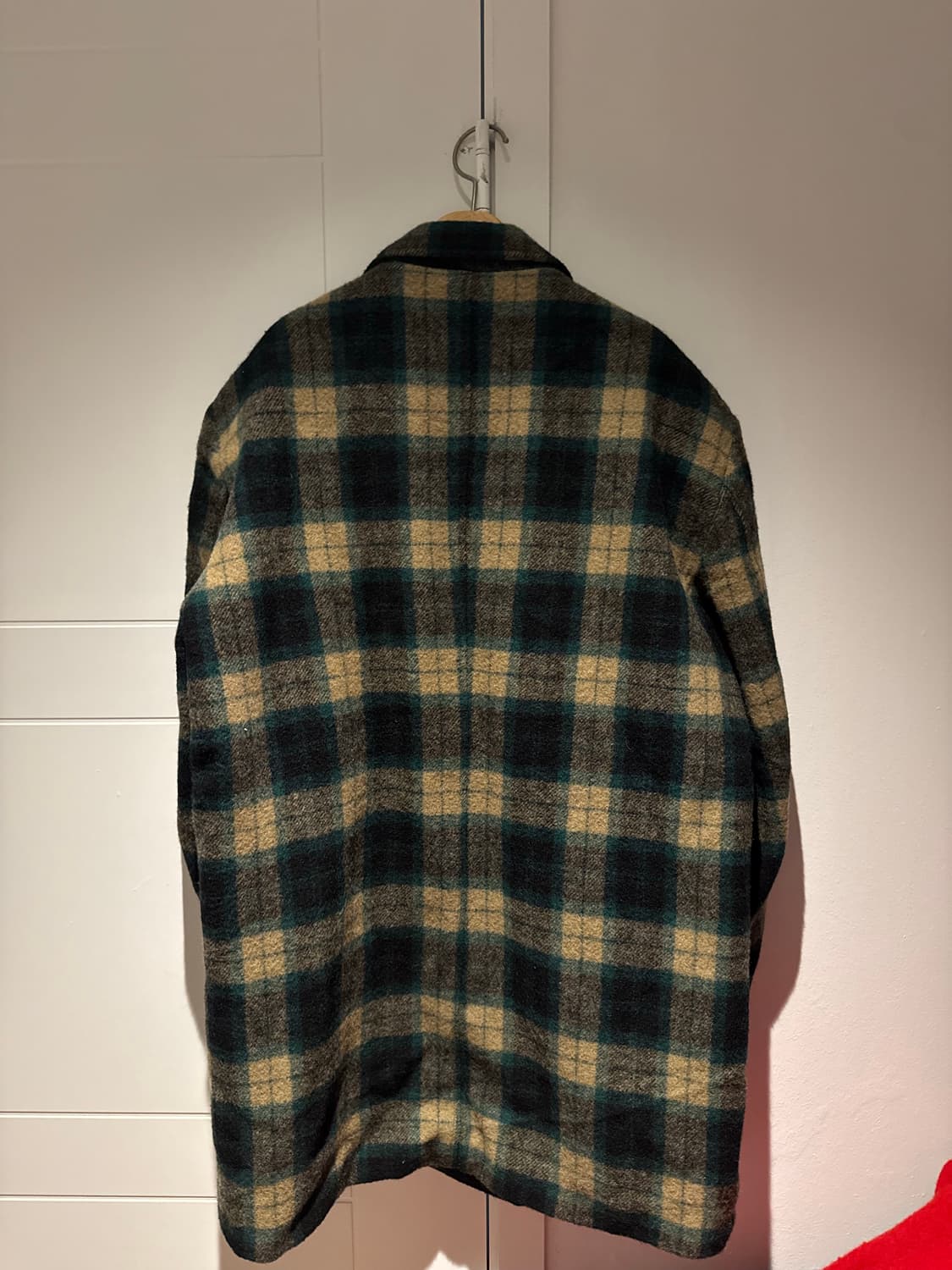 빈티지 체크더블코트 상품이미지3