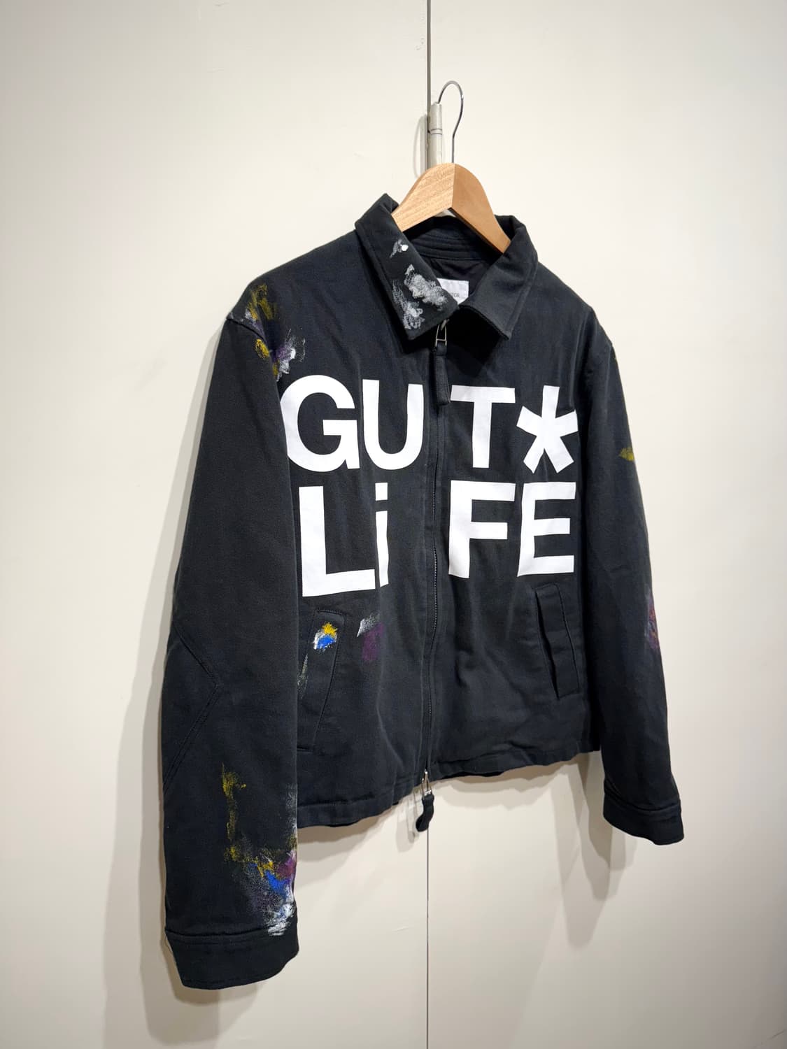 더뮤지엄비지터 페인팅 워크자켓 상품이미지2