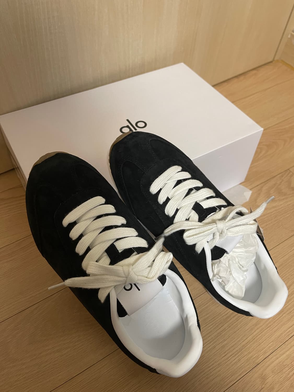 [새상품]알로 선셋 스니커즈 블랙 245 상품이미지4