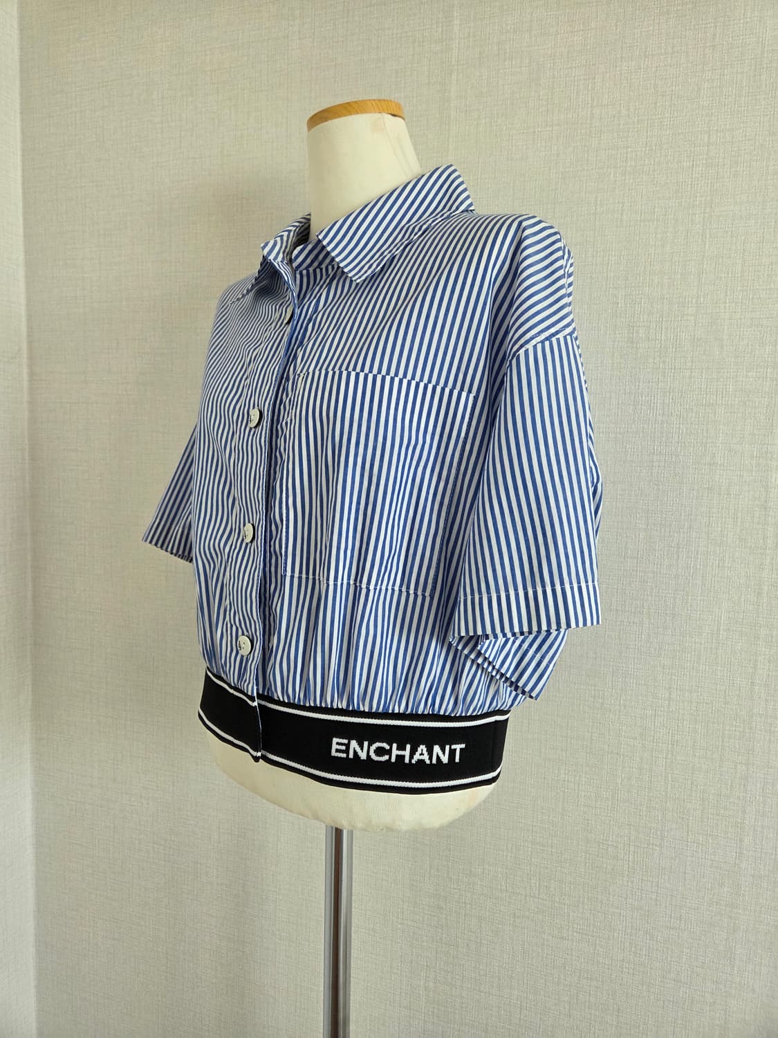 보브 여성 크롭셔츠 상품이미지3