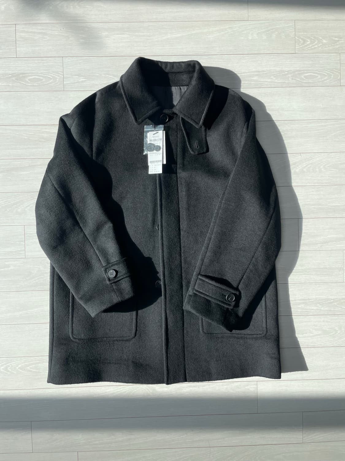 세미오버 하프 발마칸 코트 상품이미지2