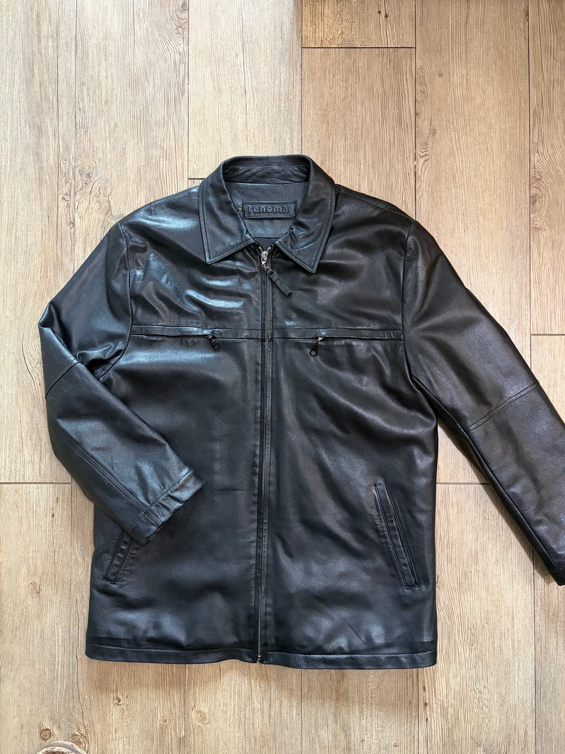 레노마 파리 옴므 미니멀 양가죽 자켓 100-105 상품이미지1