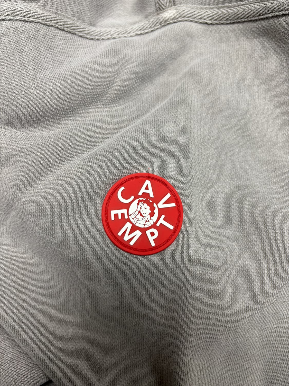 [XL] cavempt 카브엠트 오버다이 테이프 스웻 집업 상품이미지4