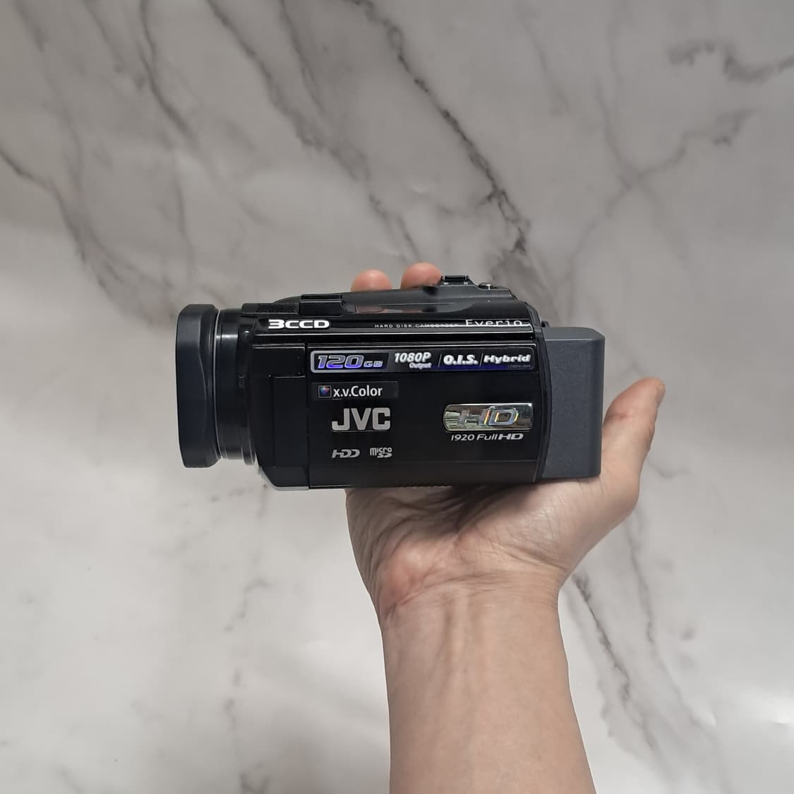 120GB 내장) JVC Everio GZ-HD6KR 디지털 캠코더 상품이미지2