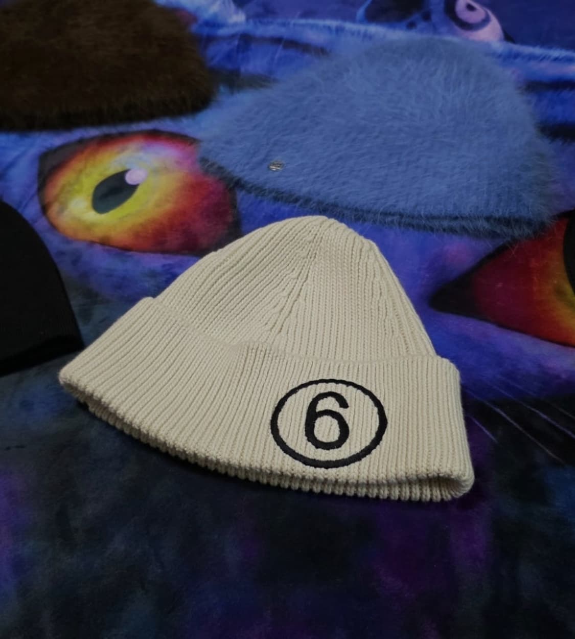 [M] MM6 메종 마르지엘라 6로고 비니 상품이미지2