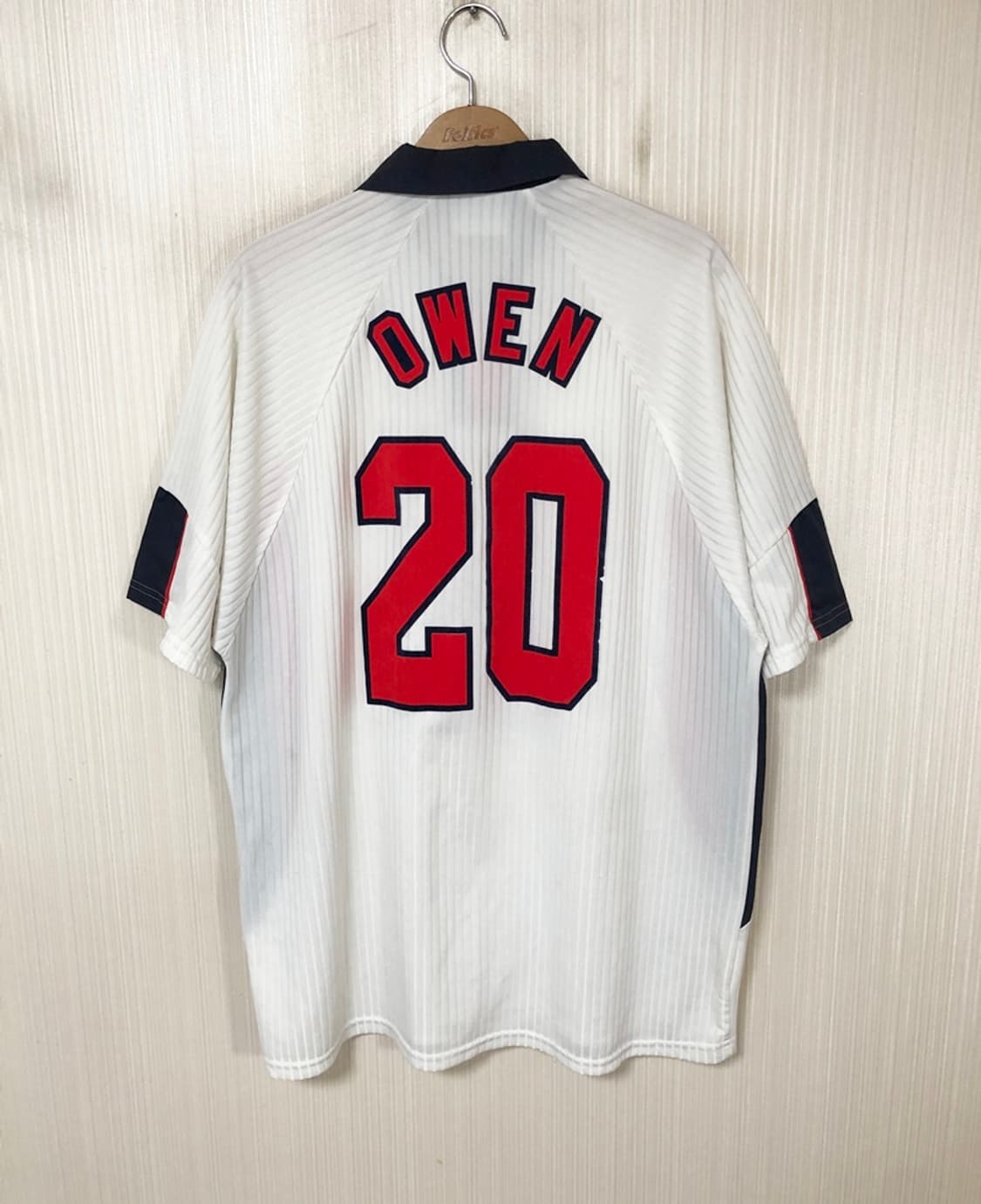 엄브로 97-99 잉글랜드축구국대 홈유니폼/져지 XL #20 마이클 오언 상품이미지8