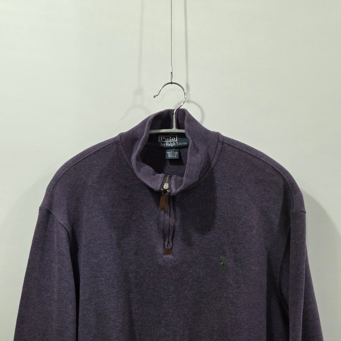 폴로랄프로렌 코튼 풀오버 하프집업 M 상품이미지2