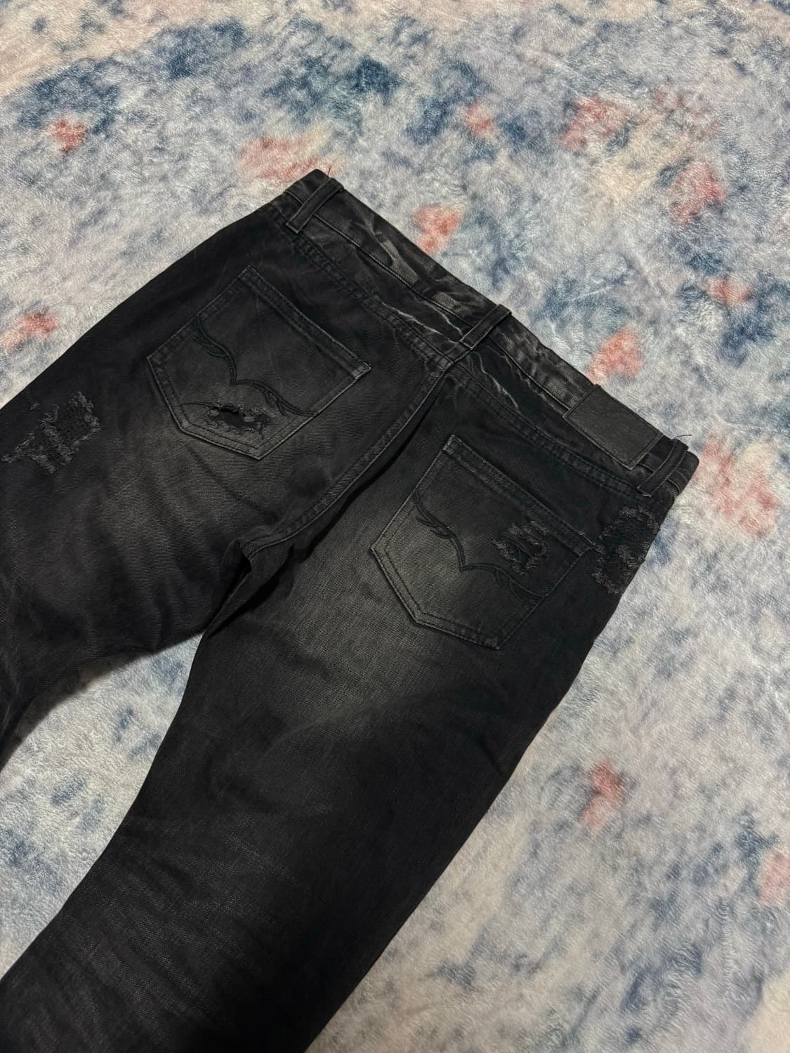 Fuga 00s archive black distressed boots  상품이미지8