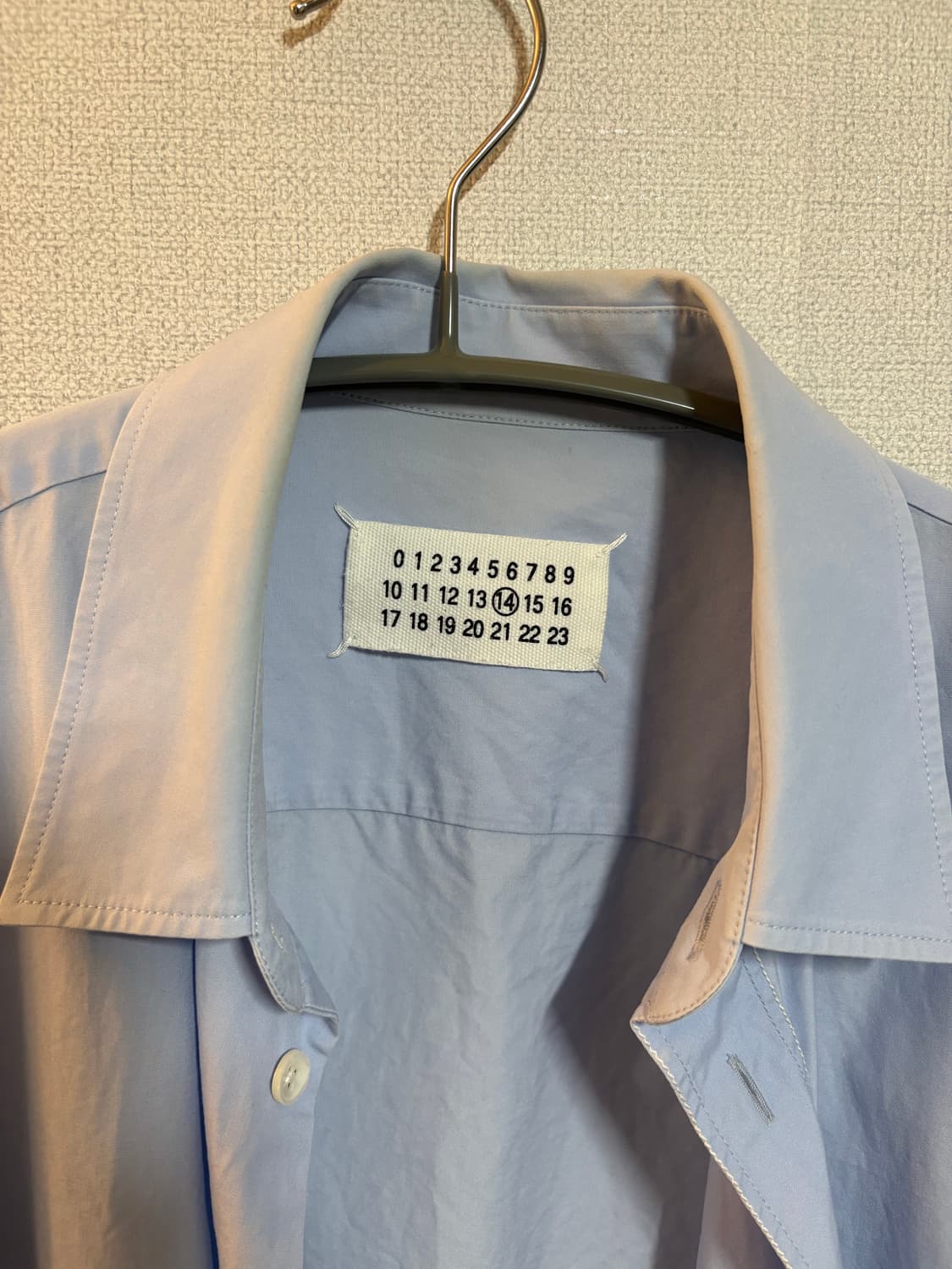 Margiela shirts sky blue 상품이미지3