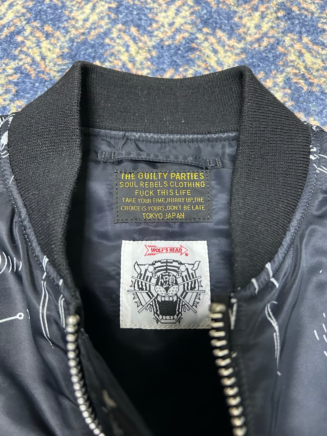 와코마리아 울프헤드 항공점퍼 상품이미지5