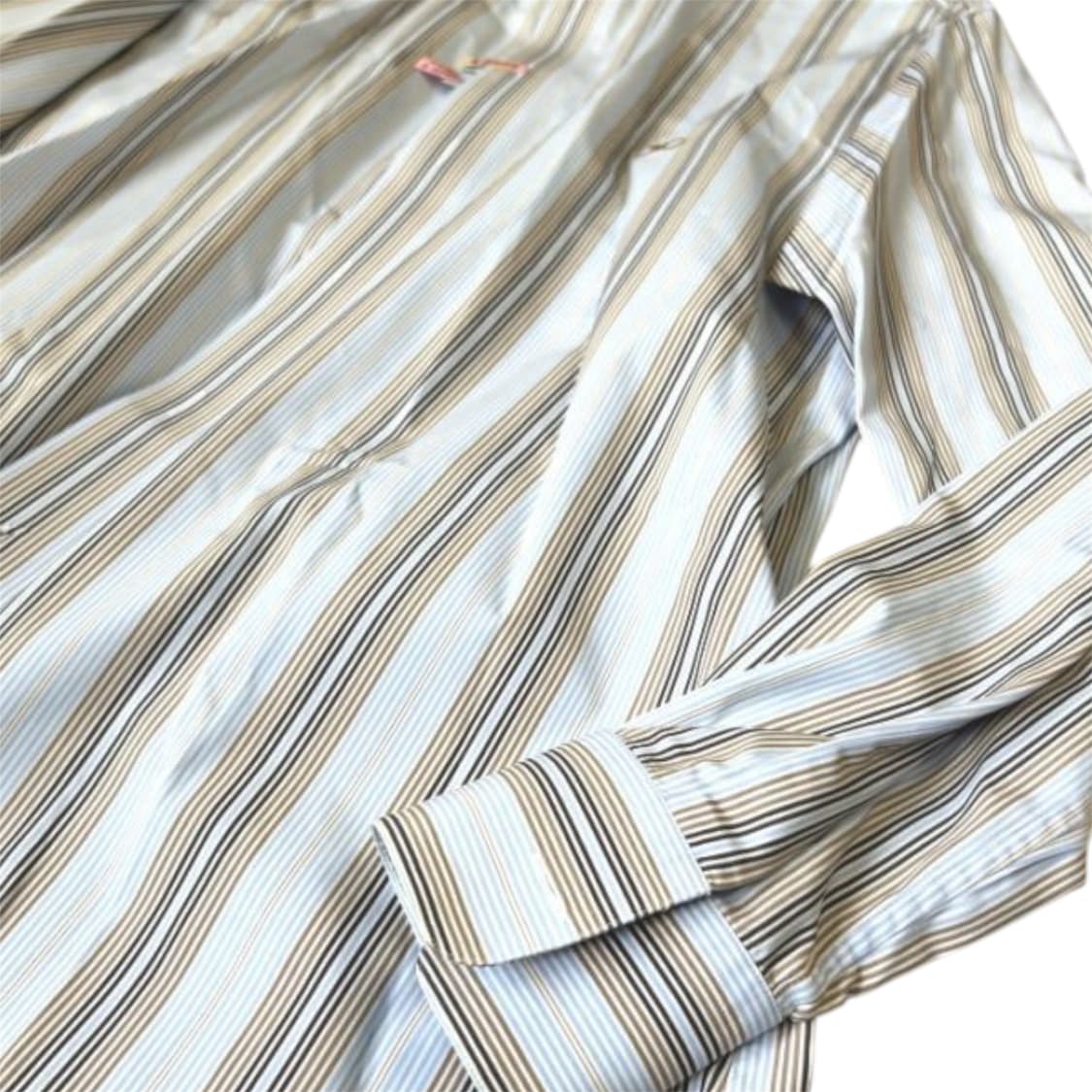 Salvatore ferragamo Striped Button Up 상품이미지4