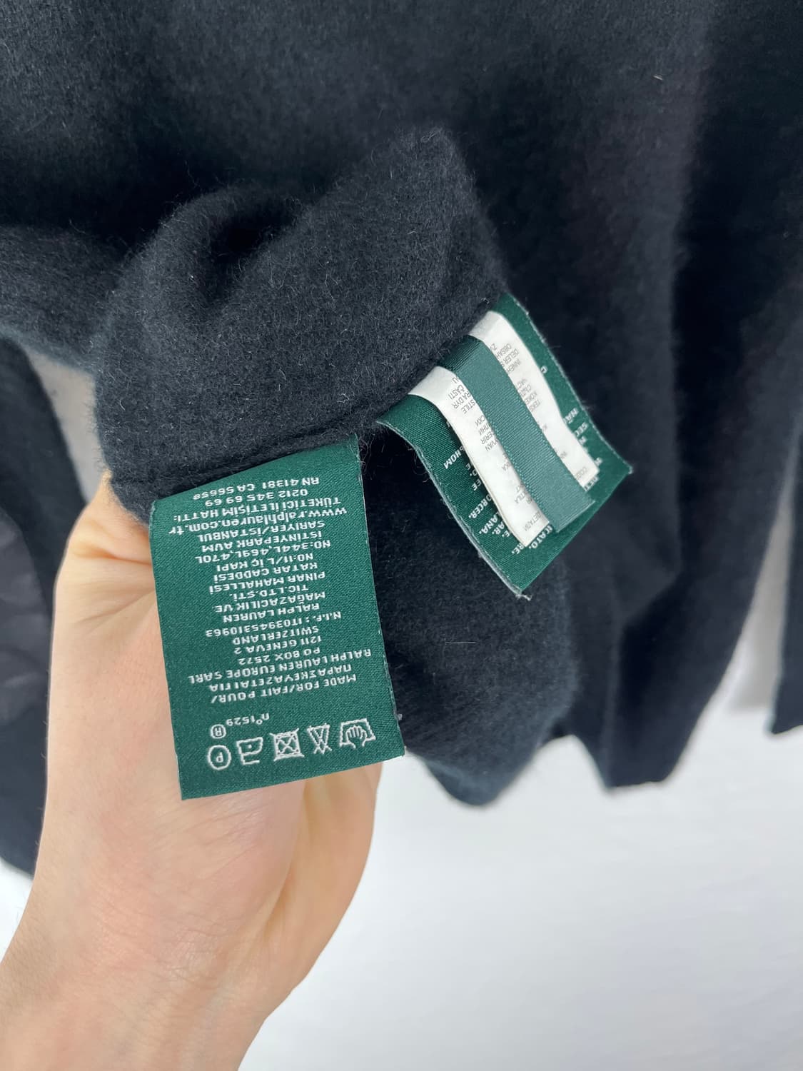 Polo Ralph Lauren 가죽패치 캐시미어 니트  상품이미지7