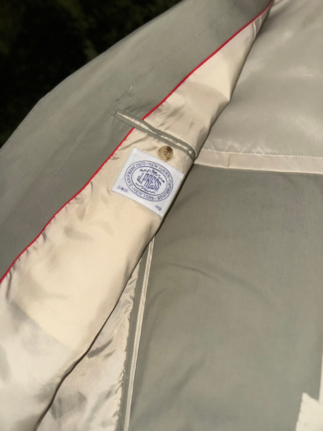 J.press 제이프레스 재패니즈 테일러 메이드 울 큐프라 블레이저 자켓 상품이미지6