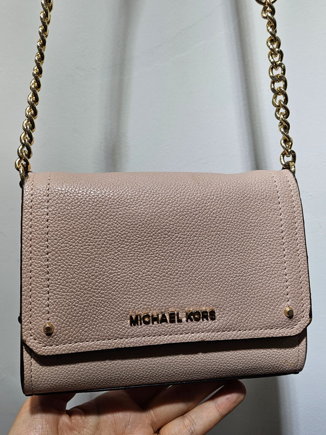 마이클코어스(Michael Korse) 핑크 미니 크로스백  상품이미지2