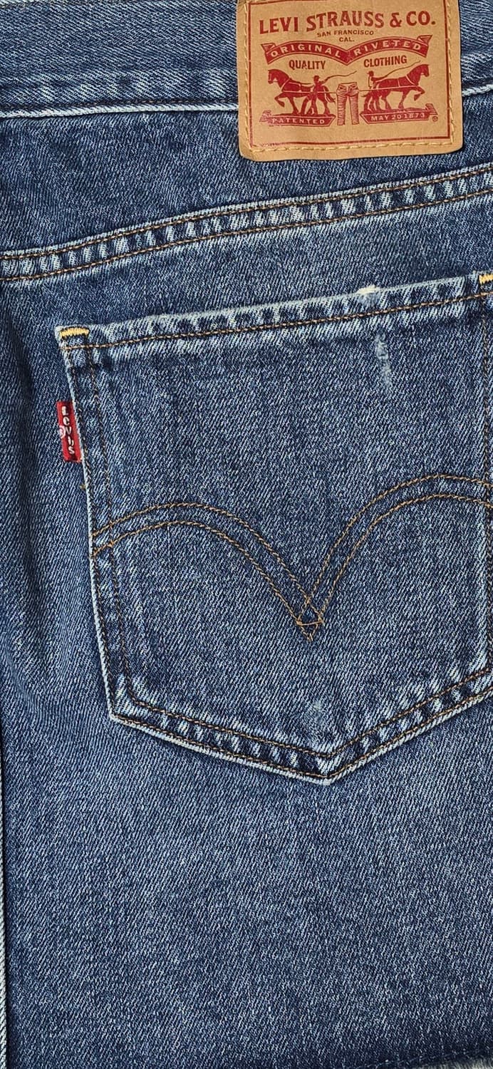 리바이스 데님 미니 스커트 W26 상품이미지5