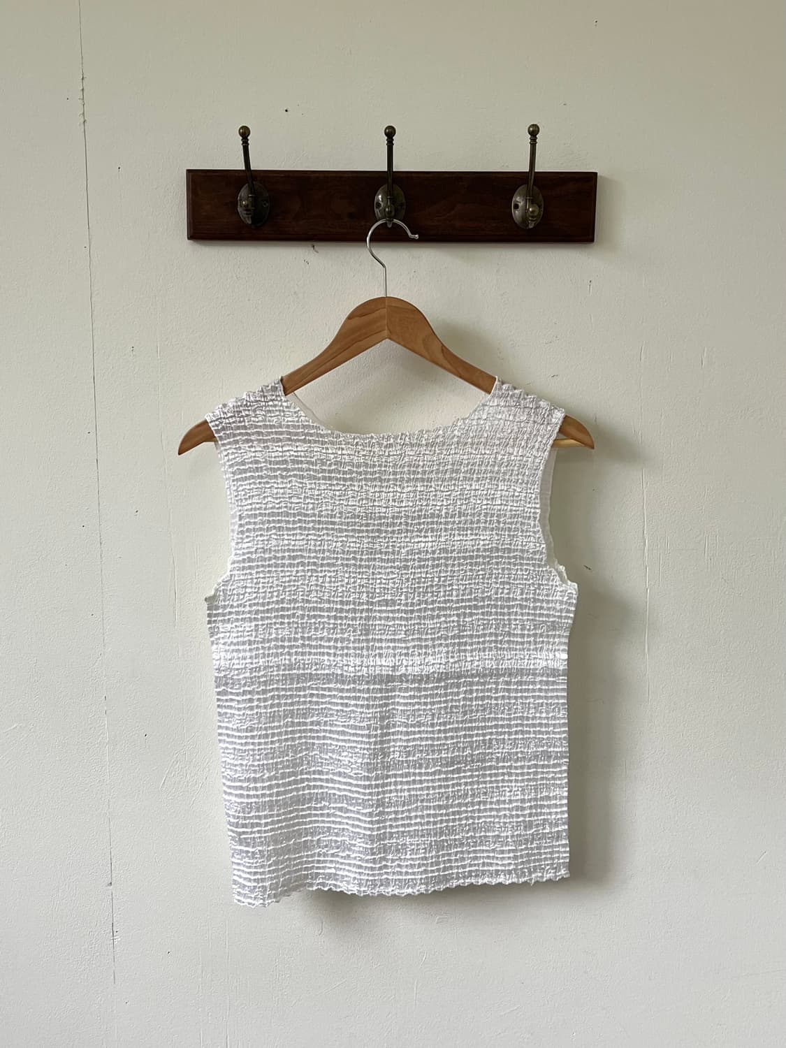 Japan vtg 플리츠 베스트 상품이미지2