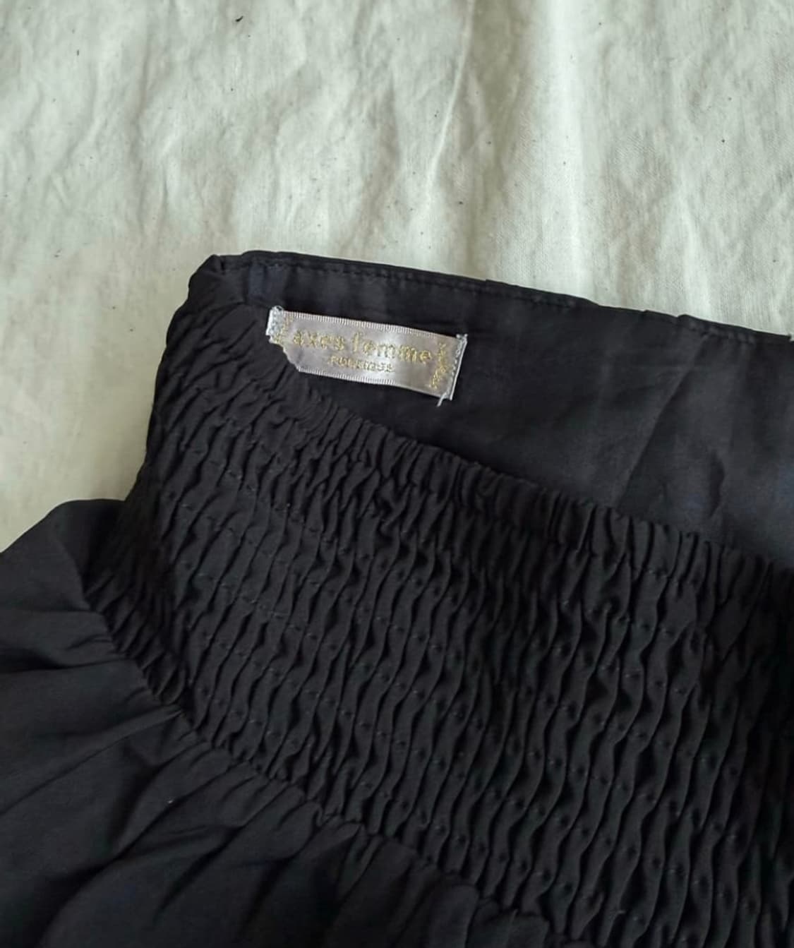 Axes femme black lace corset skirt 상품이미지3