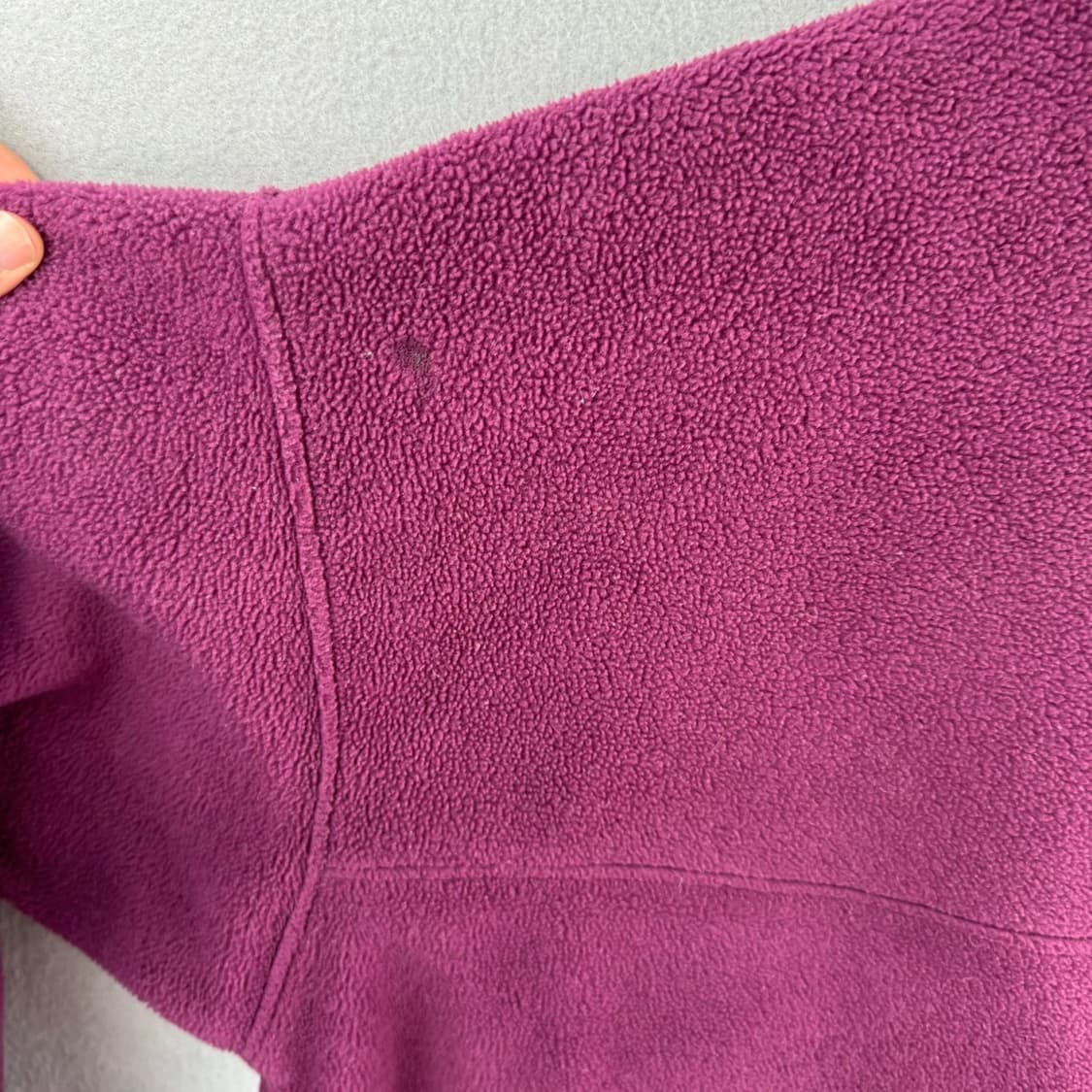 90s 자메이카 파타고니아 신칠라 스냅-T 마젠타 퍼플 상품이미지9