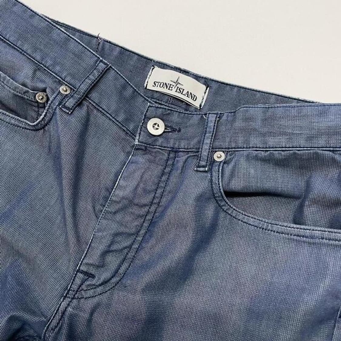 스톤아일랜드 메탈 코튼 팬츠 (30)  상품이미지2
