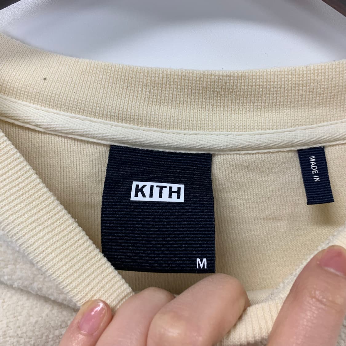 Kith 키스 아이보리 스웻 맨투맨  상품이미지5