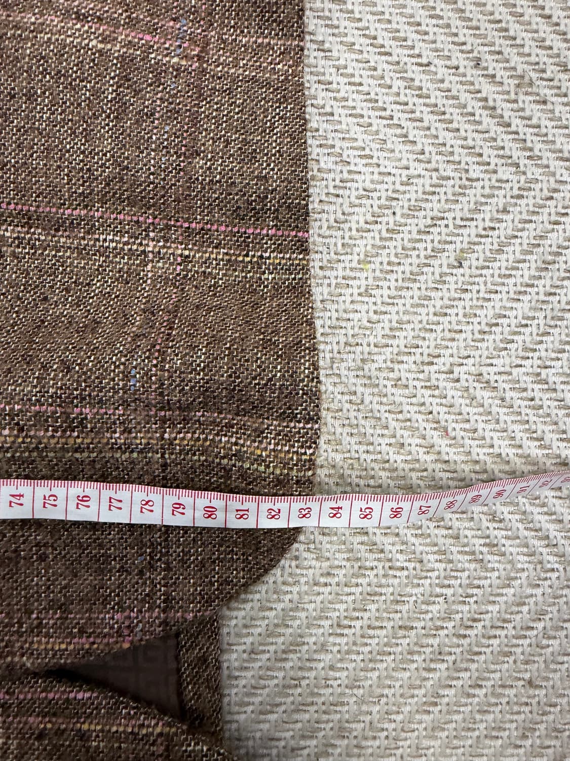 정품) 지방시 브라운 체크 자켓 XXL 상품이미지10