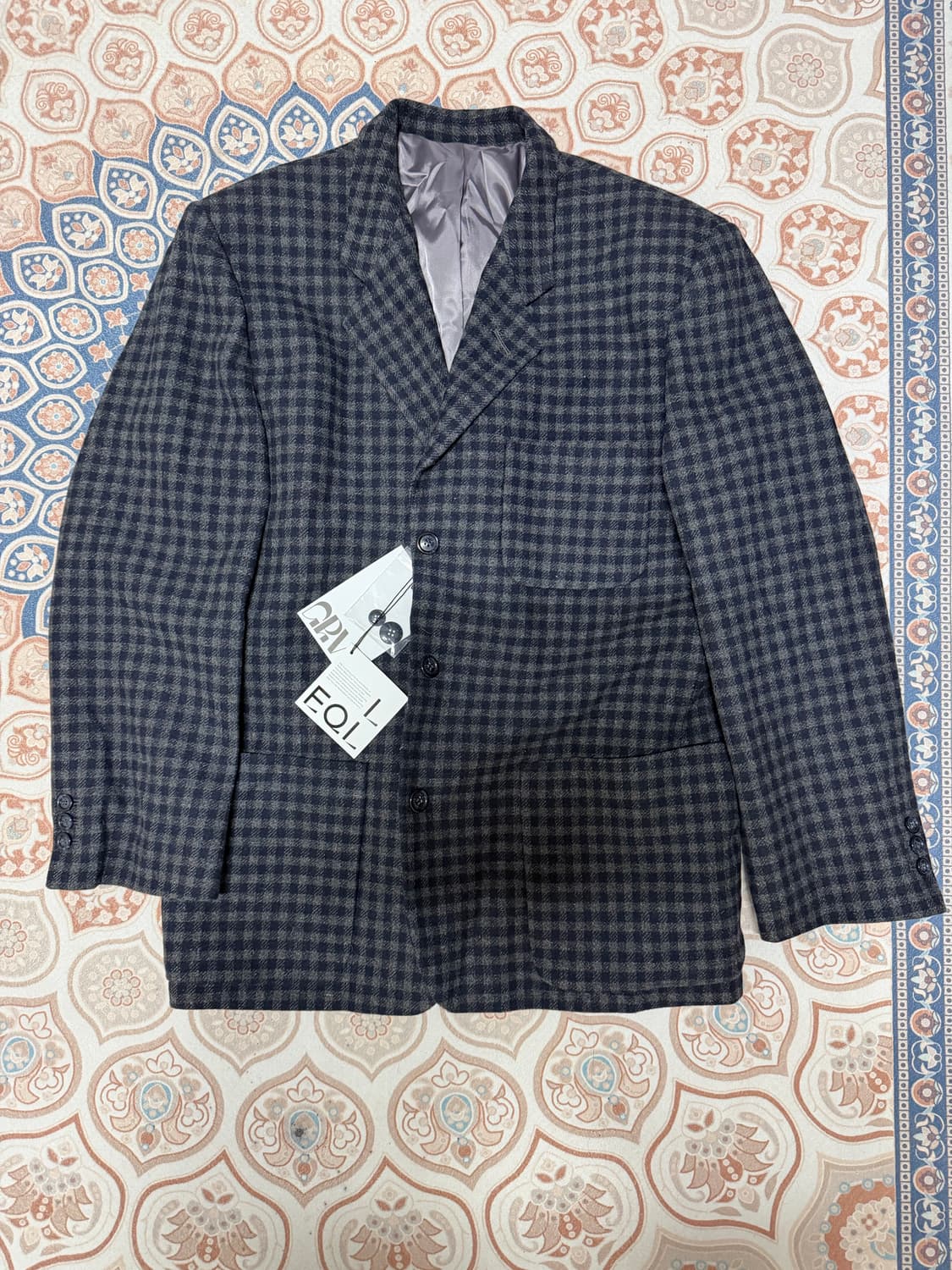 그로브 페니 체크 자켓 상품이미지6